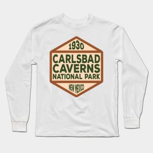 Carlsbad Caverns National Park badge Long Sleeve T-Shirt